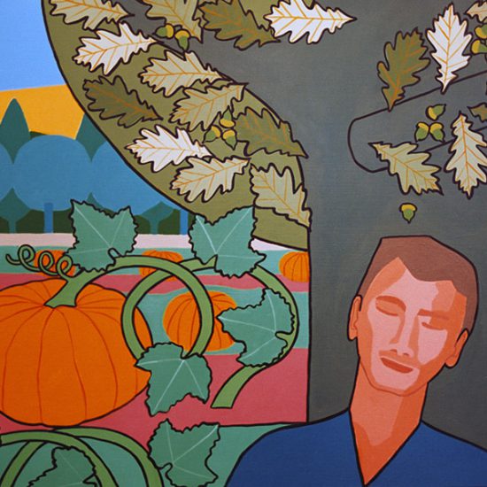 La Citrouille et le Gland 100x81