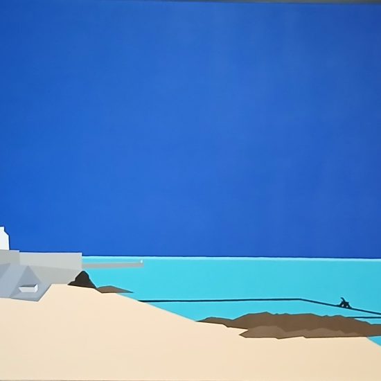 la plage Bon Secours 120x60